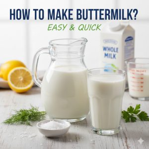 How to Make Buttermilk? – Easy & Quick