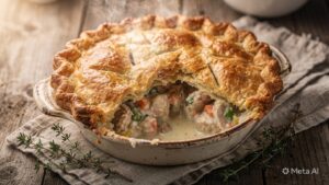 puff pastry chicken pot pie golden flaky puff past 2 How To Make - Anything