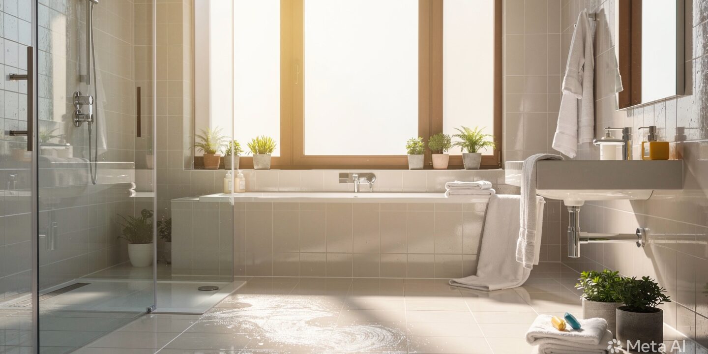 aesthetic clean modern bathroom being deep cleaned 2 How To Make - Anything