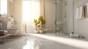 aesthetic clean modern bathroom being deep cleaned How To Make - Anything